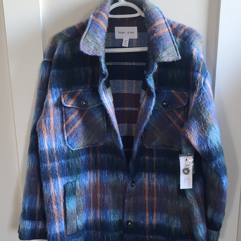 Brand new! Tribal jeans shacket